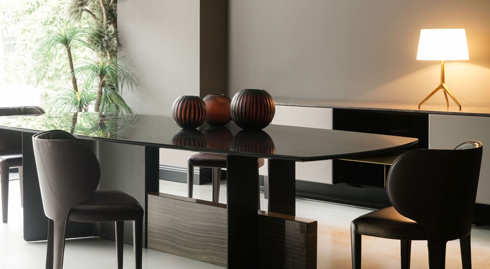 2. view of the Ritz Table placed in a modern living room