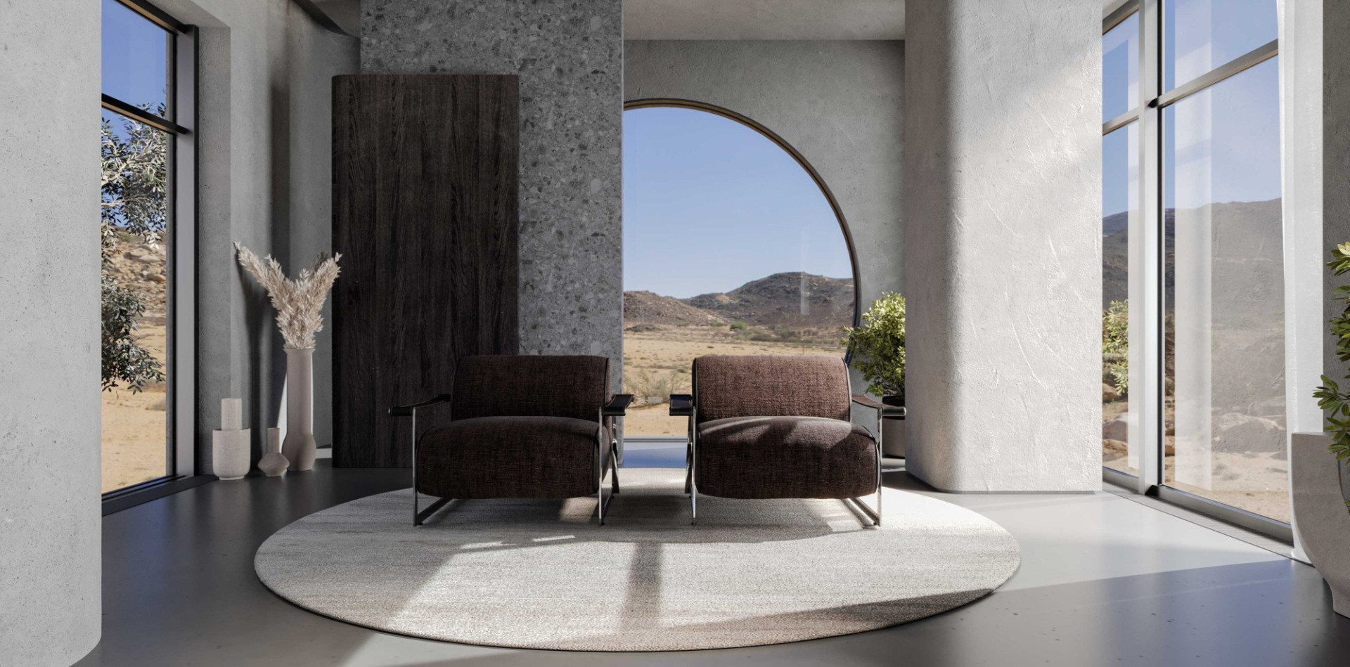 ANNYSA Armchair belongs to ENNE's Eclipse Collection