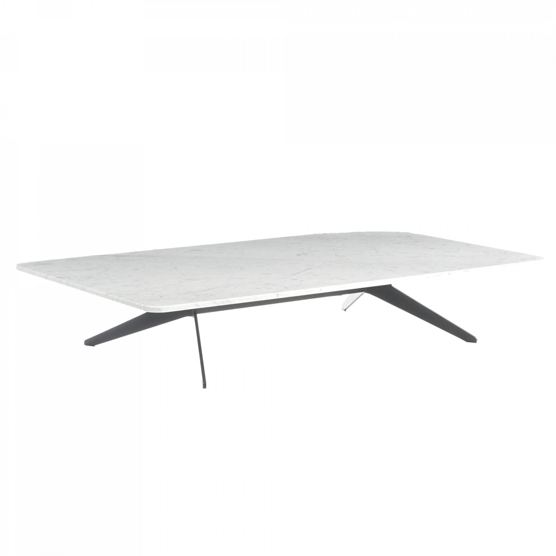 White Imperious Coffee Table designed by Maurizio Manzoni